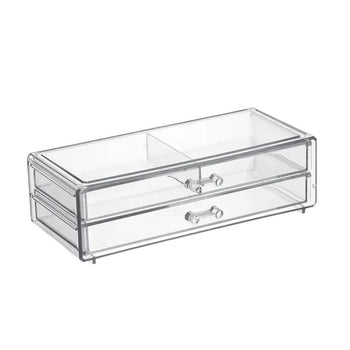Organizador Para Maquiagem Duplo Acrílico Coleção Organizadores Para Maquiagem- Organizador Para Maquiagem Duplo Acrílico Design & Casa 