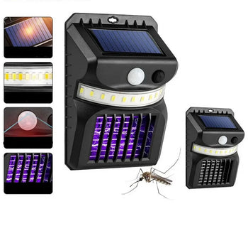 Outdoor Solar Light And Mosquitos Killer Lamp With Mosquitos Control Function Infrared Sensor Waterproof Road Light For Garden Design & Casa 