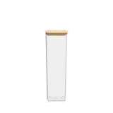 Pote Hermético com Tampa de Bambu 1,5L Coleção Potes Herméticos- Pote Hermético com Tampa de Bambu 1,5L Design & Casa 