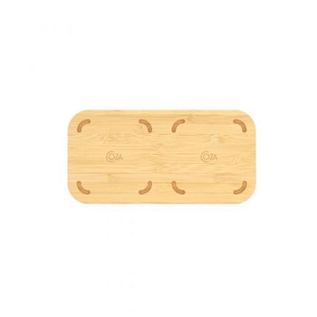 Pote Hermético com Tampa de Bambu 530ml Coleção Potes Herméticos- Pote Hermético com Tampa de Bambu 530ml Design & Casa 