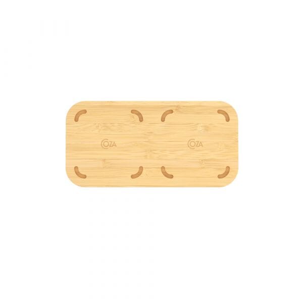 Pote Hermético de Vidro com Tampa de Bambu 1,3 L Coleção Potes Herméticos- Pote Hermético de Vidro com Tampa de Bambu 1,3 L Design & Casa 