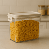 Pote Hermético Trava Mais Cristal Retangular 1,8L Pote Hermético Trava Mais Cristal Retangular 1,8L Design & Casa 
