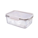 Pote Hermético Trava Mais Cristal Retangular 2,6 L Pote Hermético Trava Mais Cristal Retangular 2,6 L Design & Casa 