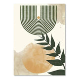 Quadro Decorativo Sala Estilo Abstrato Quadro Decorativo Sala Estilo Abstrato Design & Casa Poster Decorativo Modelo 03 20x25cm Sem Quadro 