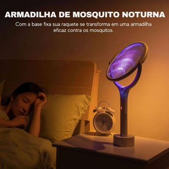 Raquete Mata Mosquito Elétrica Raquete Mata Mosquito Elétrica LightHousi 