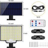 Refletor Solar Led Impermeável Com Controle Remoto Refletor Solar Led Impermeável Com Controle Remoto Design & Casa 