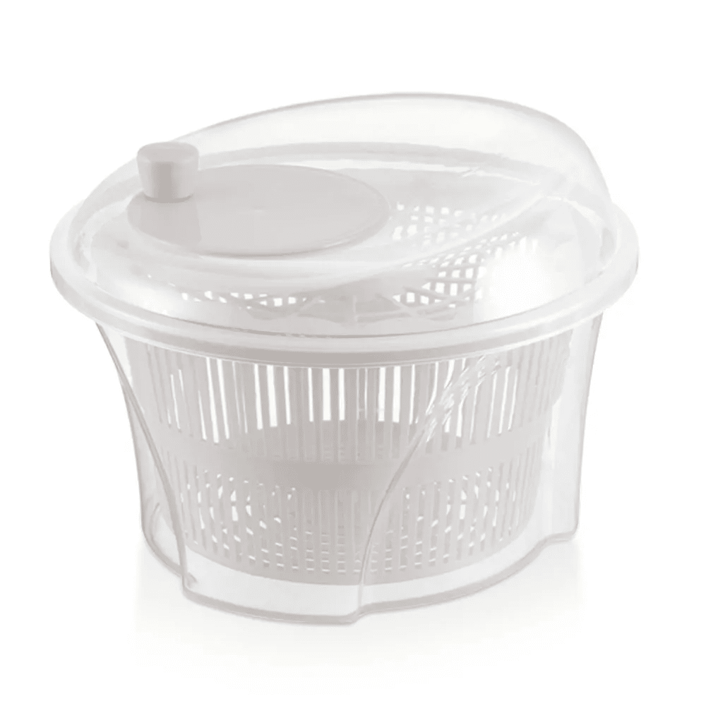 Secador de Salada e Folhas com Manivela Giratória – 4,5 Litros Coleção Cozinha> Utensílios- Secador de Salada e Folhas com Manivela Giratória – 4,5 Litros Design & Casa 