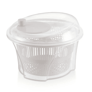 Secador de Salada e Folhas com Manivela Giratória – 4,5 Litros Coleção Cozinha> Utensílios- Secador de Salada e Folhas com Manivela Giratória – 4,5 Litros Design & Casa 