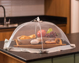 Tela Protetora de Alimentos Cinza Dobrável Tela Protetora de Alimentos Cinza Dobrável - Coleção Coziha Design & Casa 