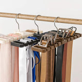 Tie Belt Hanger Wardrobe Belt Rotating Organizer Rack Multifuctional Scarf Hanger Home Closet Storage Holder Accessories Design & Casa 