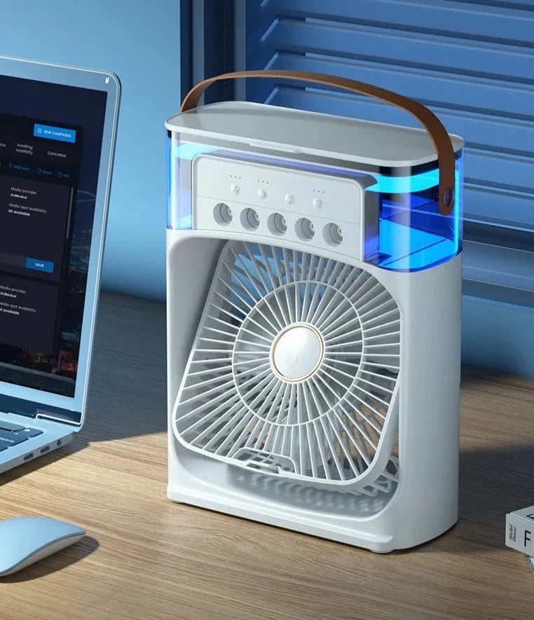 Ar Condicionado Portátil e Umidificador Cold Breeze Design & Casa Ar 01 - Ar Condicionado Portátil e Umidificador Cold Breeze Design & Casa Design & Casa Branco 