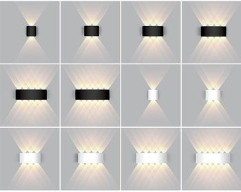 Arandela de Parede Externa em LED Á prova d'água Arandela 01 - Arandela de Parede Externa em LED Á prova d'água Minha loja 