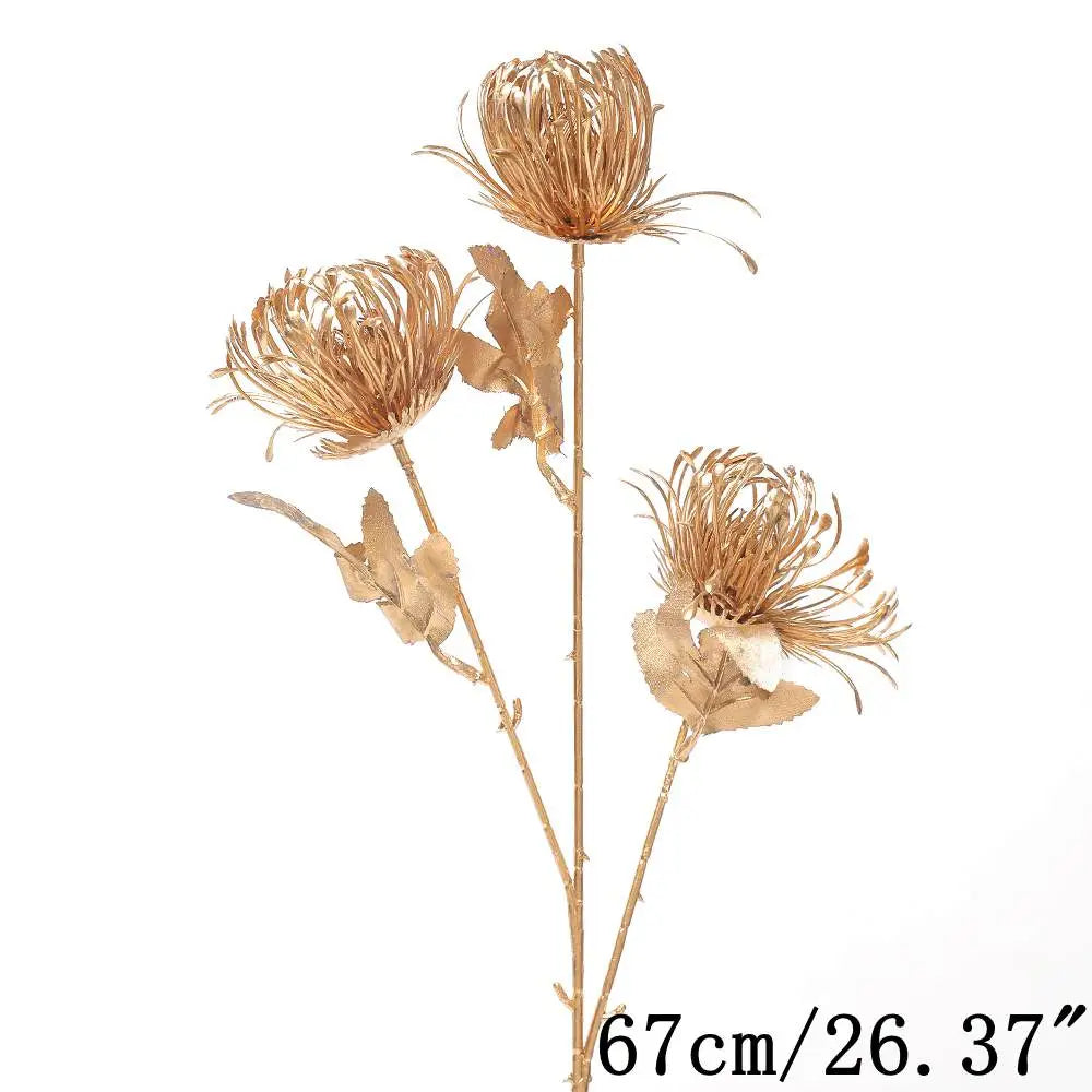 Arranjo de Flores Artificiais Decoração de Natal Natal 05 - Arranjo de Flores Artificiais Decoração de Natal Design & Casa D 