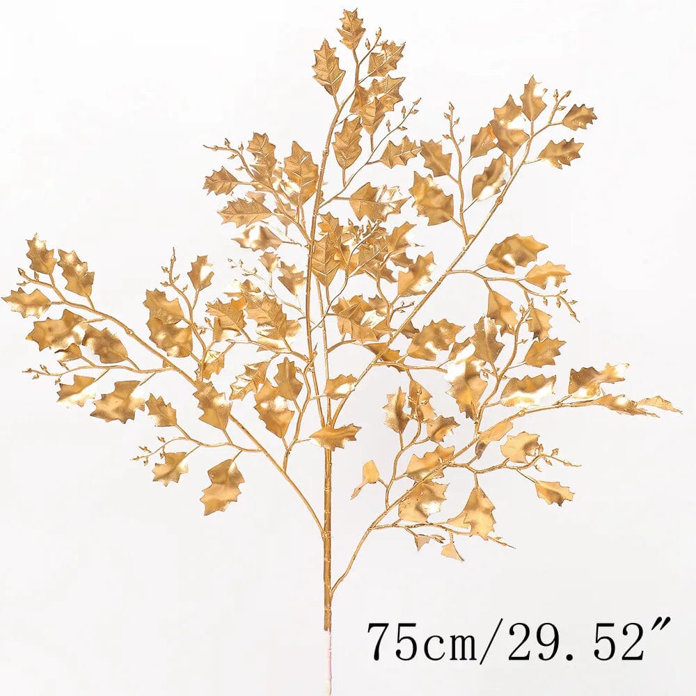 Arranjo de Flores Artificiais Decoração de Natal Natal 05 - Arranjo de Flores Artificiais Decoração de Natal Design & Casa F 