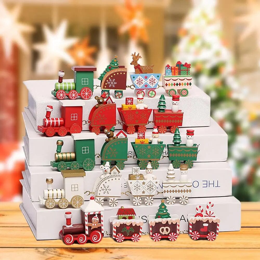 Christmas Train Merry Christmas Decorations For Home 2023 Cristmas Ornament Xmas Navidad Noel Gifts Happy New Year 2024 Design & Casa 