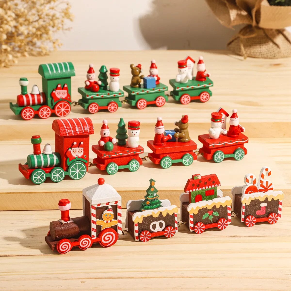 Christmas Train Merry Christmas Decorations For Home 2023 Cristmas Ornament Xmas Navidad Noel Gifts Happy New Year 2024 Design & Casa 