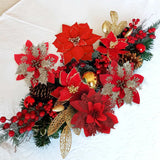 Flores de Natal Arranjos Natalinos - Kit com 3 Natal 28 - Flores de Natal Arranjos Natalinos Design & Casa 