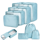 Kit de Bolsa Organizadora de Mala Para Viagem Kit de Bolsas Organizadoras á Prova D'água (+3 de Brinde) Minha loja 