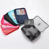 Kit de Bolsa Organizadora de Mala Para Viagem Kit de Bolsas Organizadoras á Prova D'água (+3 de Brinde) Minha loja 