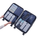 Kit de Bolsa Organizadora de Mala Para Viagem Kit de Bolsas Organizadoras á Prova D'água (+3 de Brinde) Minha loja 