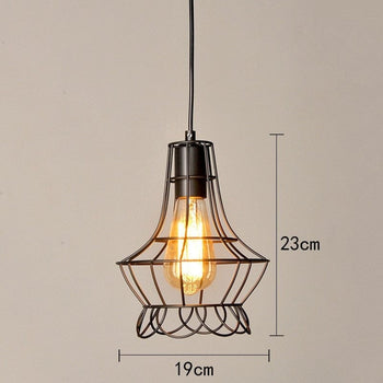 Luminária Pendente Metálica Bancada Industrial Retrô Pendente 10 - Luminária Pendente Metálica Bancada Industrial Retrô Minha loja C 