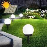 Luz de Jardim Solar em LED Redonda Luz Externa 01 - Luz de Jardim Solar em LED Redonda Minha loja 