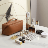 Necessaire Feminina Porta Maquiagem Organizadora com Divisórias Grande Capacidade Organização 02 - Necessaire Feminina Porta Maquiagem Organizadora com Divisórias Grande Capacidade Design & Casa 