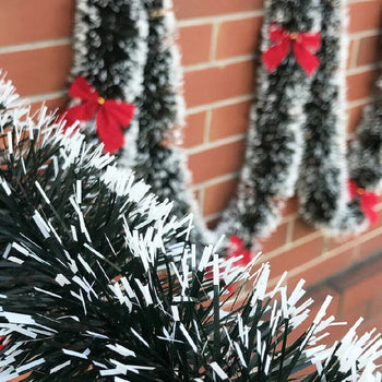 New 2M Christmas Garland Home Party Wall Door Decor Christmas Tree Ornaments For Stair Fireplace Xmas Decoration Party Supplies Design & Casa 