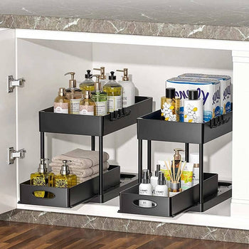 Organizador Multiuso de 2 Andares Design & Casa Organizador 01 - Organizador Multiuso de 2 Andares Design & Casa Design & Casa 
