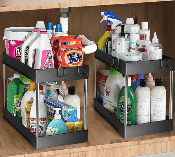 Organizador Multiuso de 2 Andares Design & Casa Organizador 01 - Organizador Multiuso de 2 Andares Design & Casa Design & Casa Regular 