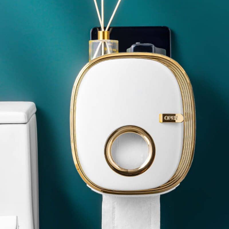 Porta Papel Higiênico de Parede Suporte Papel Higiênico Polihousi Porta Papel Higiênico de Parede Suporte Papel Higiênico Polihousi Design & Casa 