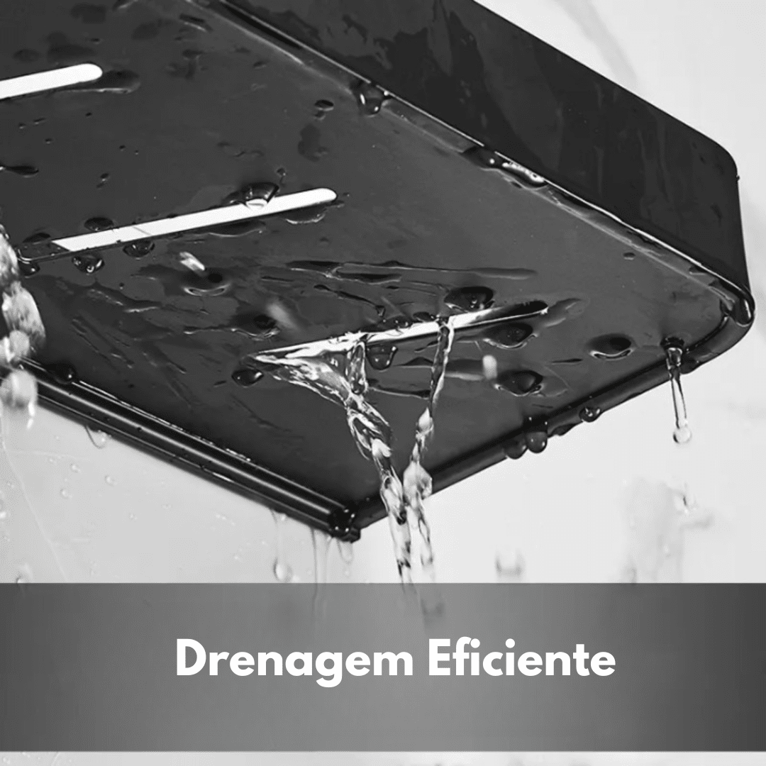 Prateleira para Banheiro - Instalação Sem Furos Banheiro 04 - Prateleira Organizadora para Banheiro Sem Furos Design & Casa 