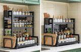 Prateleira para Cozinha em Aço Inox - 3 Andares Upsell Cozinha 12 - Prateleira para Cozinha em Aço Inox Design & Casa 