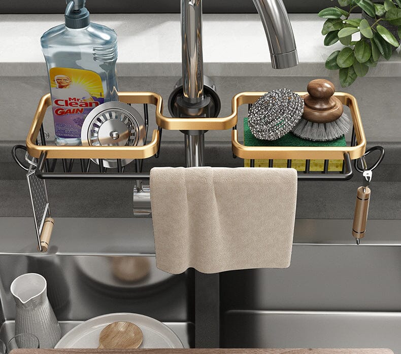 Prateleira Para Cozinha - Organizador de Pia Design & Casa Cozinha 06 - Prateleira Organizadora para Pia Design & Casa 