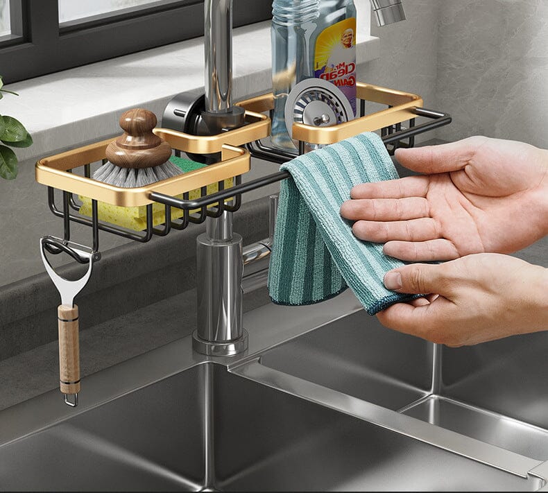Prateleira Para Cozinha - Organizador de Pia Design & Casa Cozinha 06 - Prateleira Organizadora para Pia Design & Casa 