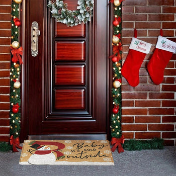 Tapete de Natal Capacho Natal 03 - Tapete de Natal Capacho Design & Casa 