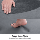 Tapete Ultra Absorvente Antiderrapante para Banheiro Design & Casa™ Tapete Absorvente para Banheiro Minha loja 