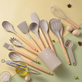 Utensílios de Cozinha de Silicone - Kit com 14 Peças Cozinha 10 - Utensílios de Cozinha de Silicone - Kit com 14 Peças Design & Casa Nude 